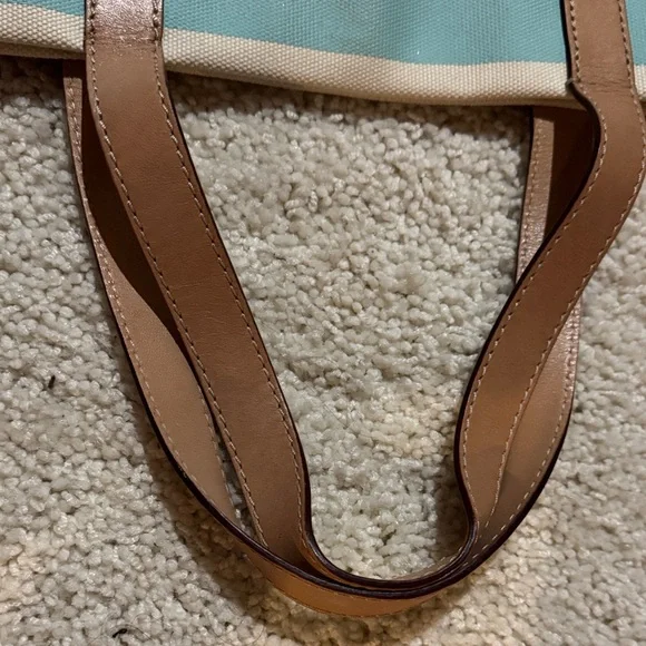 Kate Spade Green and Tan Classic Tote - Picture 3 of 6